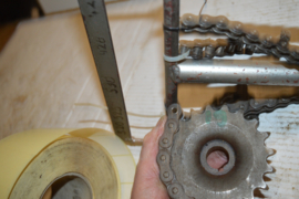 Norton Krukas tandwiel 19 tanden/530 ketting