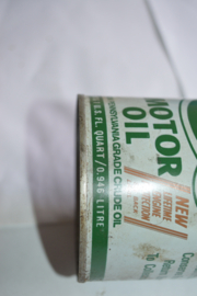 Quaker State olie blik New Lifetime