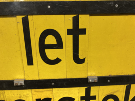 Verkeersbord let op overstekende motoren (Tubbergen)