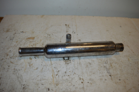 Uitlaat chroom lengte 80 cm/diameter 44 mm