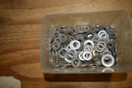 RVS ringen binnenmaat 13/17 mm/3 kilo