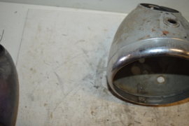 Adler koplamphuis/ring Bosch chroom