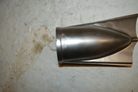 Tweetakt Uitlaat eind stukken/lengte 24 cm/breed 90/150mm