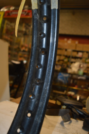 Bsa 19 inch/WM2/40 spaken/ zwart gemoffeld/stel