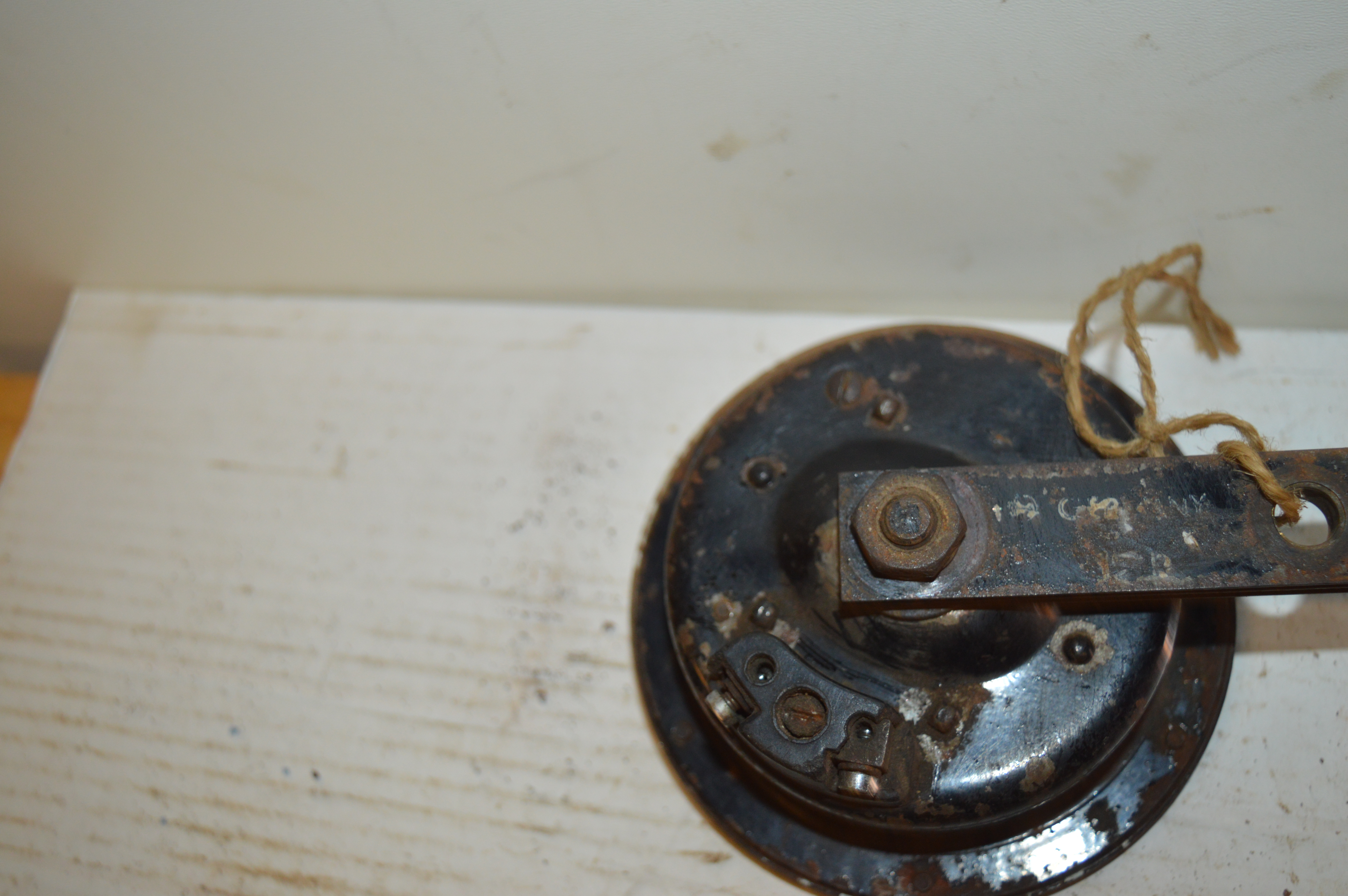 Toeter/Claxon 6 volt werkt niet