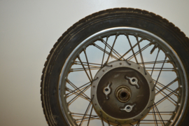 Norton Achterwiel 19 inch3.50 compleet