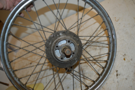 Wiel 36 spaken Bromfiets