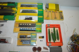 Treinen Minitrix-Crafar railways-Arnold Rapido-Fleischman