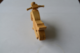 Motorfiets hout model