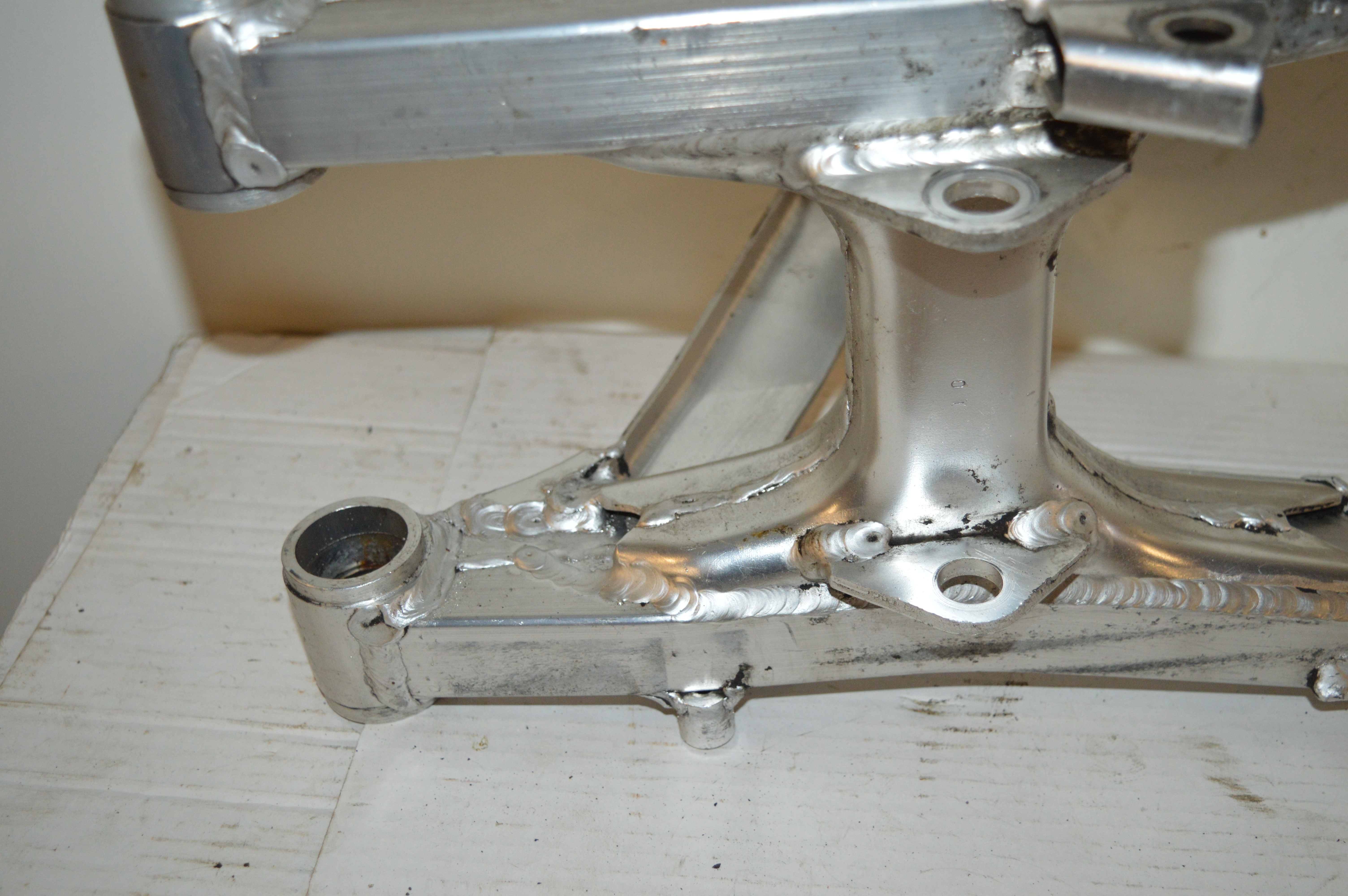 Achter Brug aluminium lengte 64 cm
