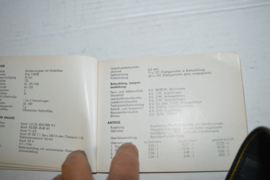 BMW R27 instructie boek