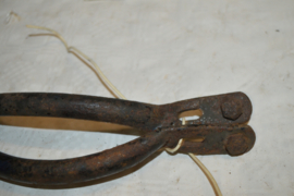 Matchless/AJS spatbord handgrepen stel lengte 23 cm