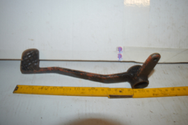 Rempedaal plaat staal lengte 29 cm