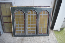 Glas in Lood Raam 3 luik 1880