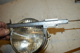 Koplamp huis 140mm/glas 130mm