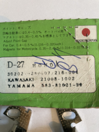 FEW Contactpunten D-27 Kawasaki/Honda/Yamaha L/R
