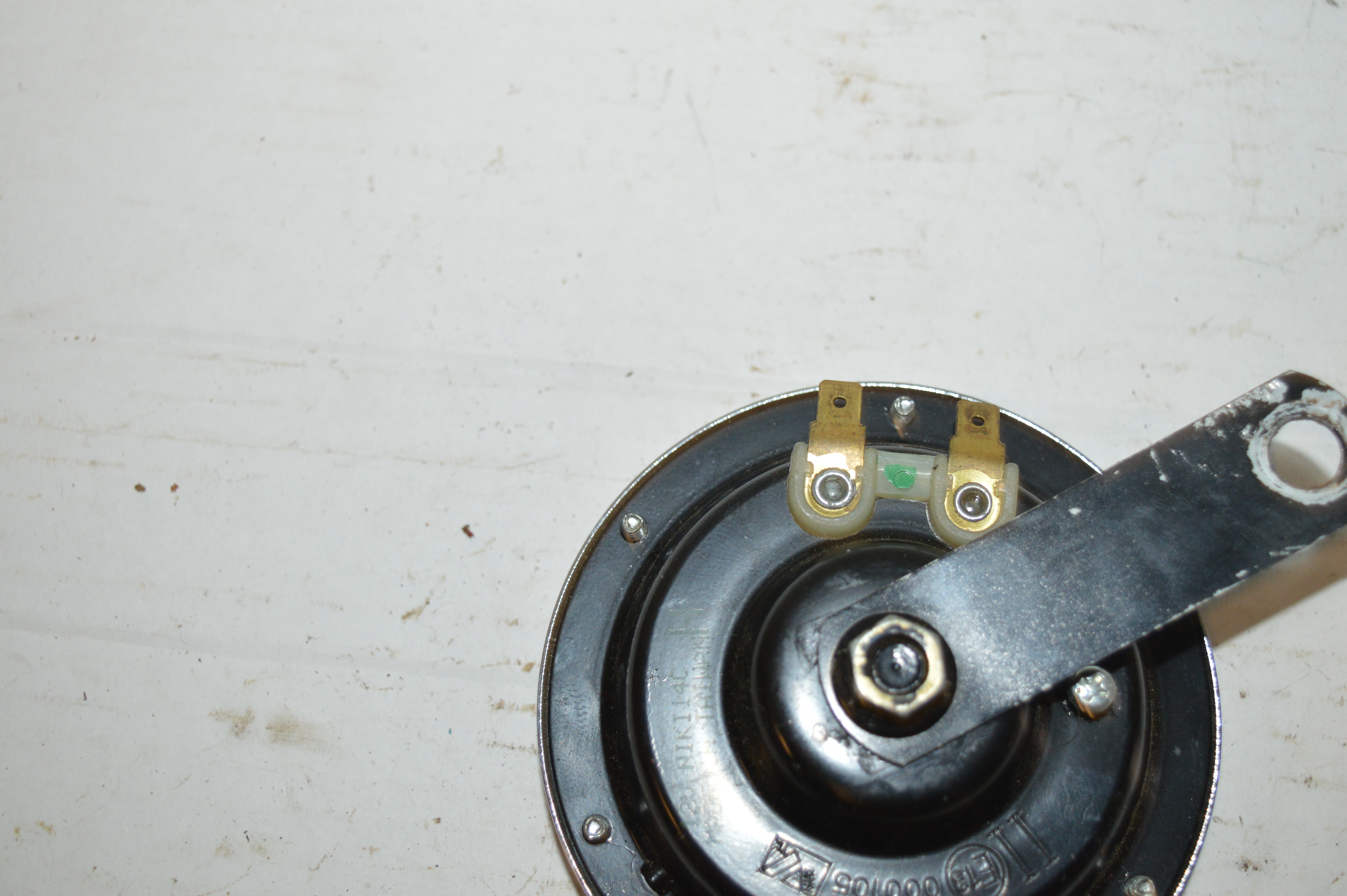 Toeter 12 volt Niki 14C/E13 werkt