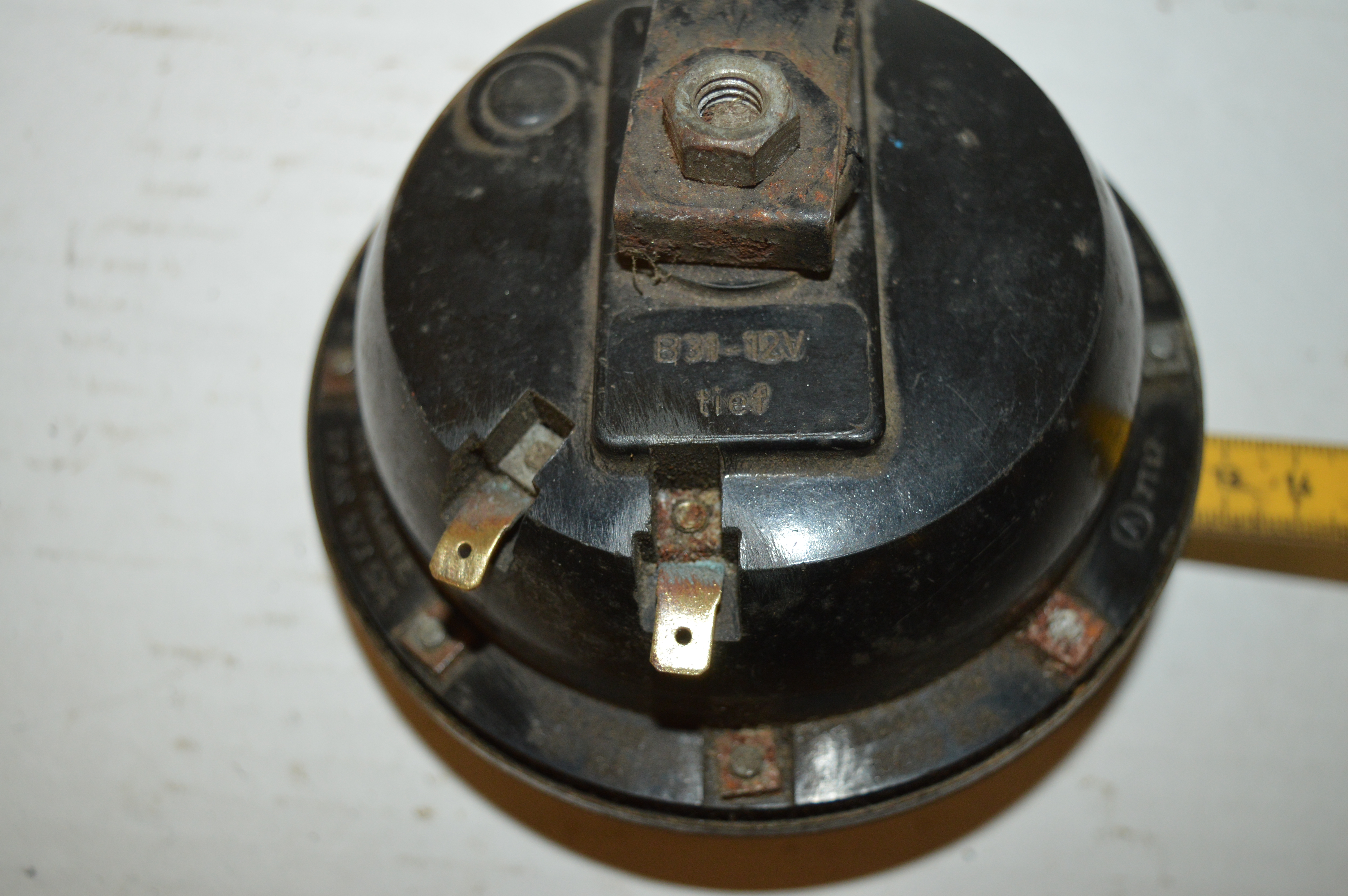Toeter Tief B31-12 volt/werking onbekend