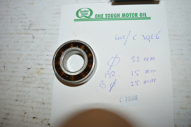 SKF 6205/C3QE6 25x52x15mm