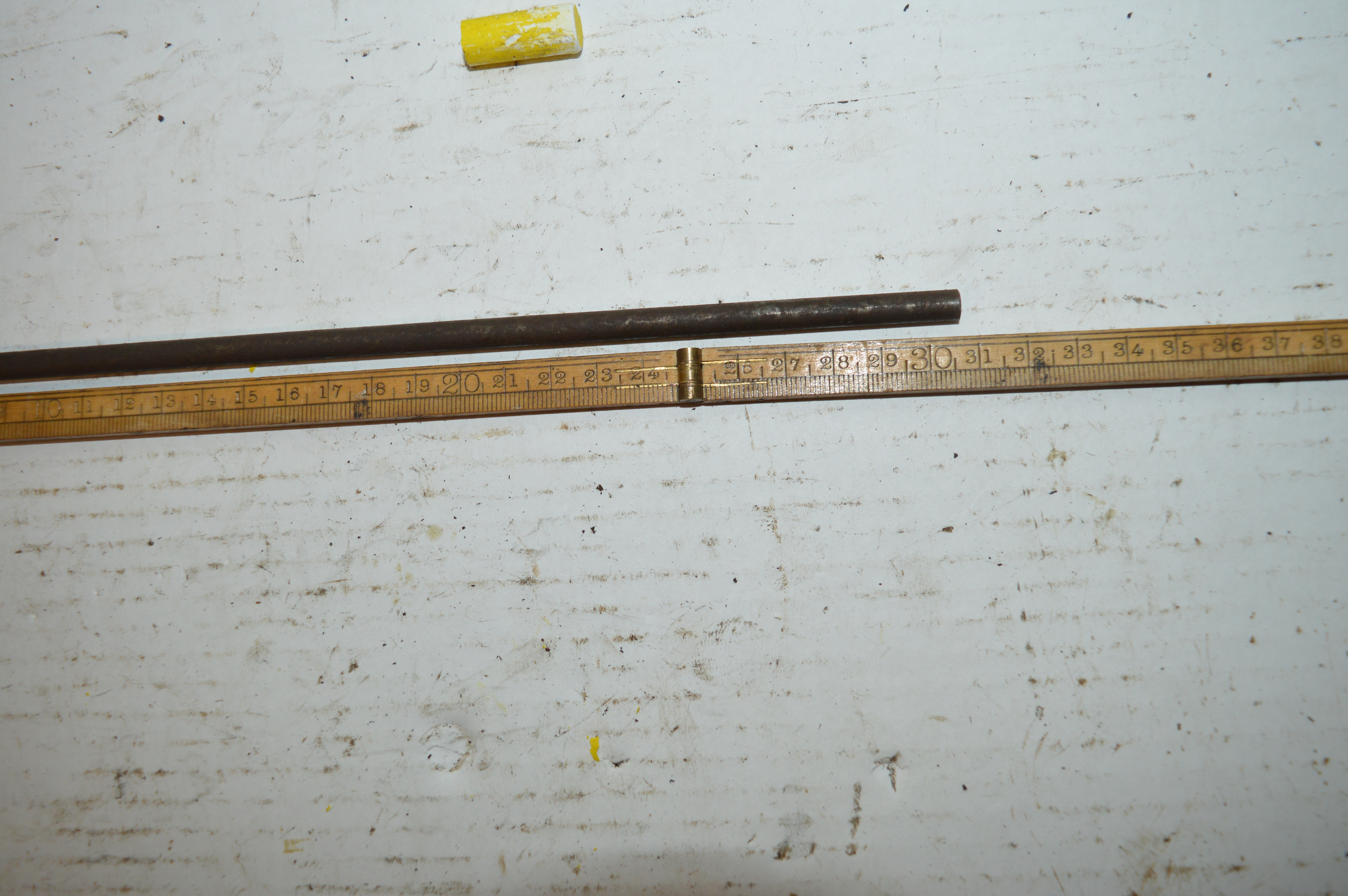 Ruge koppeling pen 30.5 cm