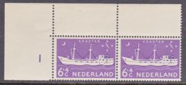Plaatfout 689 PM3 Postfris in paar E-2524