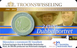 € 2,00 Coincard ''troonwisseling''  2013