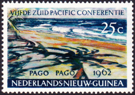 Plaatfout Ned. Nieuw Guinea 76b PM6  Postfris