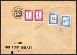 Poststuk '' Stuk met port belast''