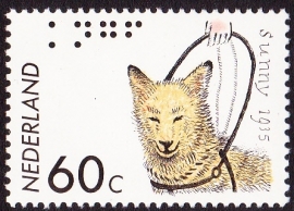 NVPH  1321 KNGF 50 jaar geleidehond  Postfris