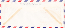 NVPH 244 Watersnood 1953 VOORLOPER FDC