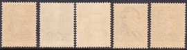 NVPH 318-322 Zomerzegels 1938 Postfris Cataloguswaarde 45.00 E-7058