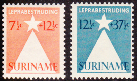 NVPH 247-248 Leprazegels Postfris Cataloguswaarde 10,00