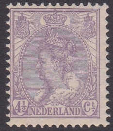 NVPH   59 Koningin Wilhelmina  Ongebruikt  cataloguswaarde 4,50 E-4654