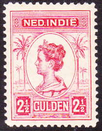 NVPH 134B Koningin Wilhelmina Ongebruikt