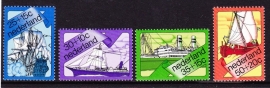 NVPH 1026/1029 Zomerzegels Schepen Postfris