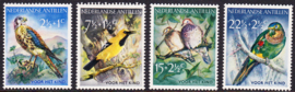 NVPH  271-274 Kinderpostzegels 1958 '' vogels'' Postfris cataloguswaarde: 8,00  A-1788