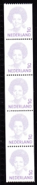 Rolzegel 1491R strip van 5 Postfris E-3166