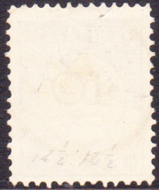 Port P7D TYPE III Cijfer en waarde in zwart gebruikt cataloguswaarde 8.00