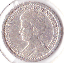 25 cent Zilver 1913 (Fraai)