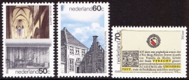 NVPH  1355-1357  Utrecht Postfris