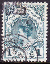 NVPH   49 Kroningsgulden gebruikt Cataloguswaarde 150.00