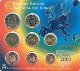 Eurosetje Spanje 2002 BU
