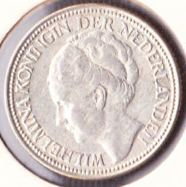 25 cent Zilver 1941 druiventros (ZF+)