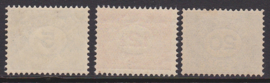 NVPH   107-109 Cijfer Postfris Cataloguswaarde 325.00  E-2326