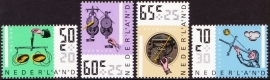 NVPH  1348-1351  Zomerzegels 1986 Postfris