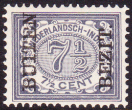 NVPH 87 Buiten Bezit opdruk Postfris