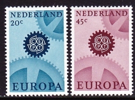 NVPH  882/883 Europa-Cept Postfris