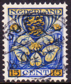 NVPH  202A Kinderzegel 1926 met VERTICAAL WATERMERK Gebruikt  Cataloguswaarde 117,50