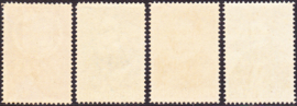 NVPH 252-255 Herdenkingszegels Postfris Cataloguswaarde 70.00