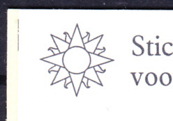 Postzegelboekje 30 met snijlijn links boven  Postfris  Cataloguswaarde 25,00